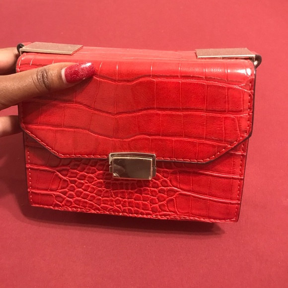 Croc red clutch - Picture 4 of 6